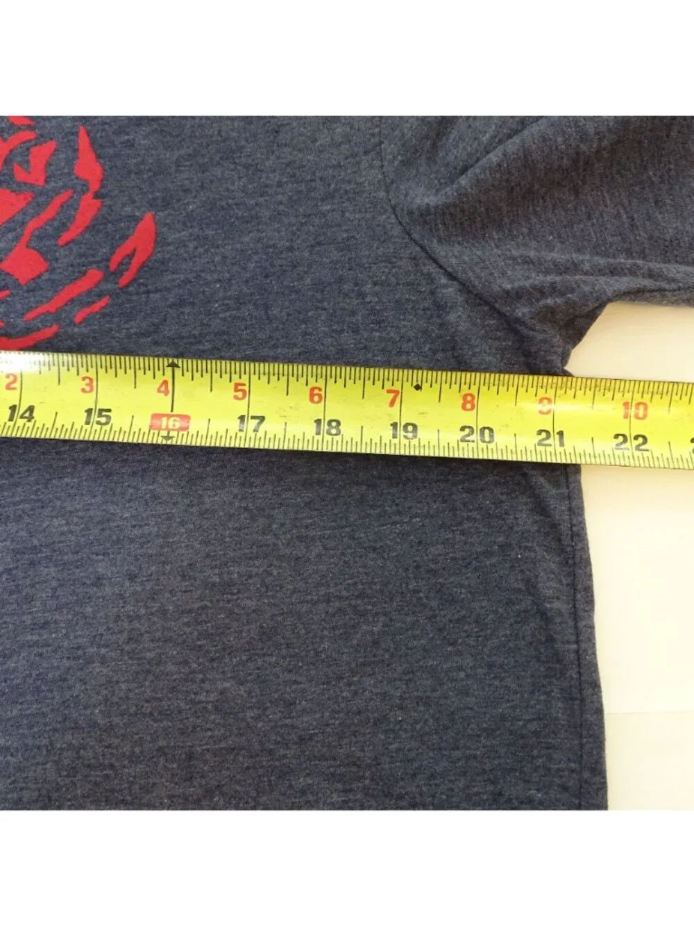 J. Crew Navy Short Sleeve Tee with Red Crab Graphic